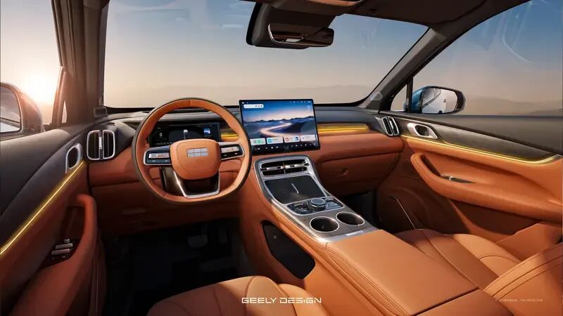 225km同级最长纯电续航！银河M7官图发布！上半年上市！